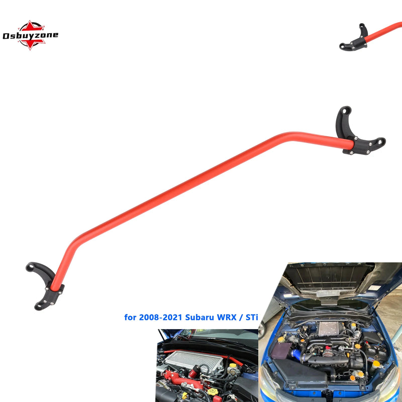 Barre Anti-Rapprochement Avant Subaru WRX STI 2008-2021 Rouge