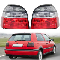 Feux Arrière Cristal Rouge Blanc Volkswagen Golf 3 1992-1997 Gauche Droit