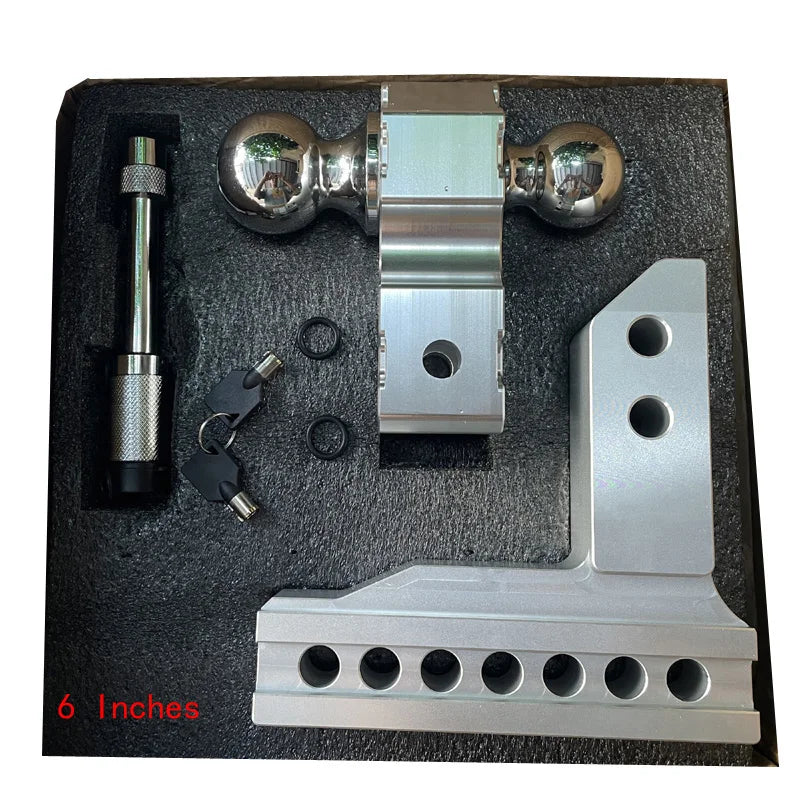 Attelage Réglable Double Boule 12500 lbs Récepteur 2 Pouces
