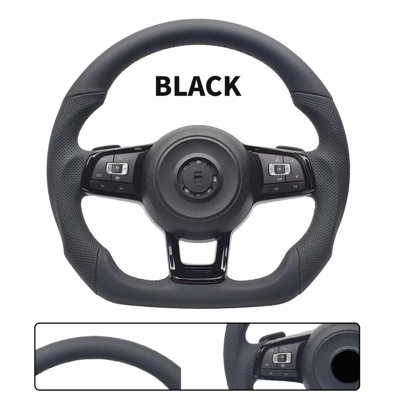 Volant Sport en Cuir Volkswagen Golf 6 et 7 R-Line GTI Passat B8 Tiguan Polo