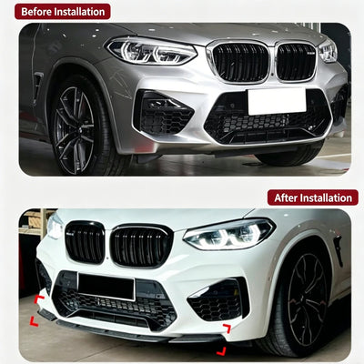 Lame de Pare-Chocs Avant BMW X3M X4M F97 F98 2019-2021