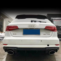 Embouts d'Échappement Audi S3 S4 S5 S6 RS3 RS4 RS5 RS6 Double Entrée