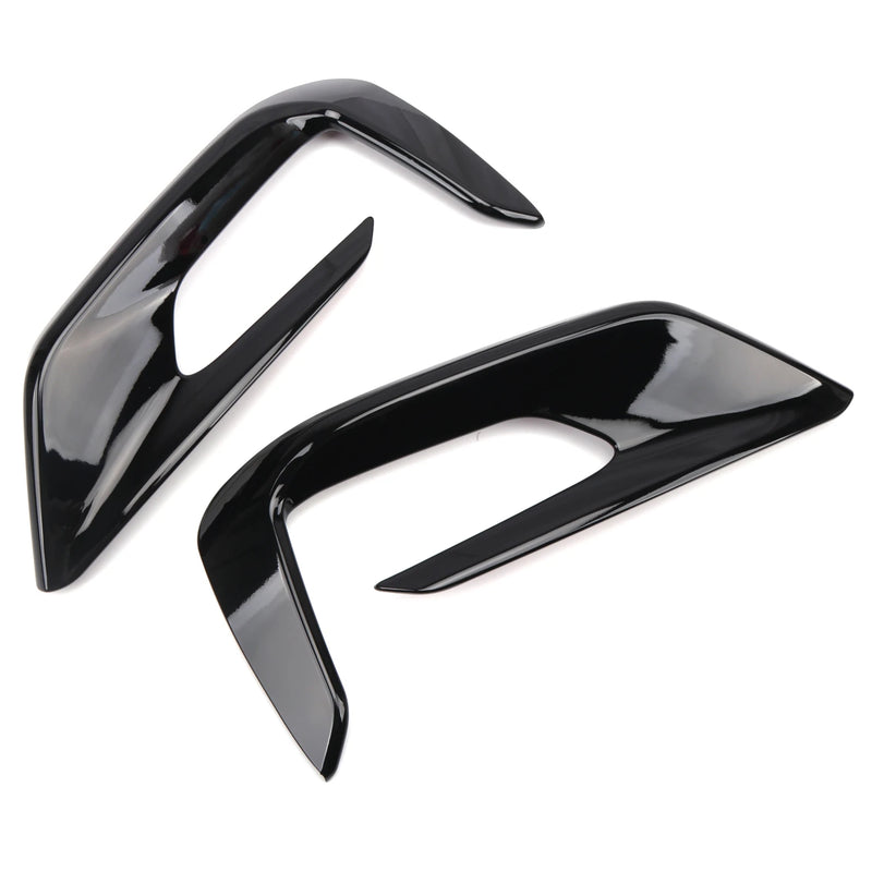 Calandre Ford Puma 2019-2023, Entourages de Feux de Brouillard Aspect Carbone ou Noir Brillant
