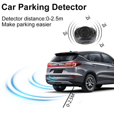 Radar de Recul Invisible 4 Capteurs Plats 16.5 mm