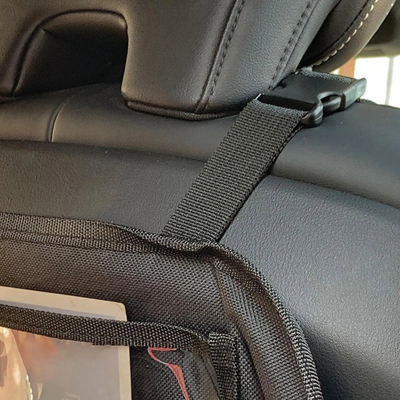 Oxford Car Rear Seat Organizer with Tablet Pocket 60 x 42 cm