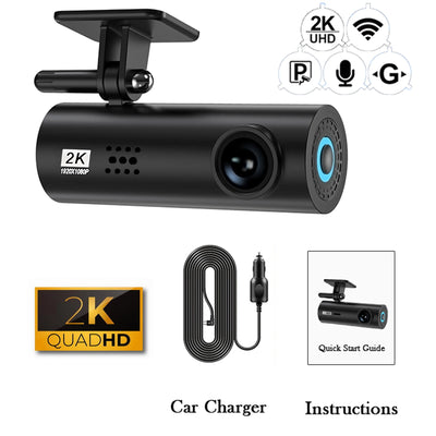 Dashcam 4K Mini WiFi Supercondensateur Mode Parking