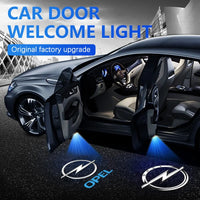 Projecteur de Porte LED Opel Insignia 2009-2018 Lot de 2 Logo Opel Lumineux Éclairage d'Accueil