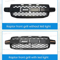 Calandre Avant Style Raptor Ford Ranger T9 2022-2024 Noir Mat avec ou sans LED