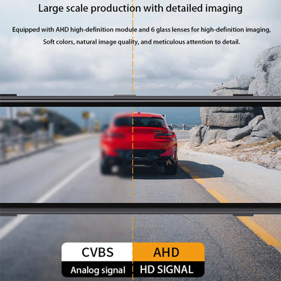 Dashcam Miroir 4 Canaux Écran Tactile ADAS BSD