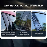 TPU Door Sill Protection Film for BYD Song Plus DM-i 2023-2025