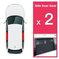 Pare-Soleil Magnétique Renault Clio 4 Vitres Latérales Arrière Lunette Pare-Brise