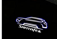 Projecteur Logo Porte Hyundai Santa Fe 2013-2017 LED Montage Direct