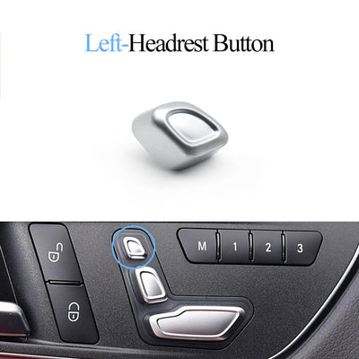 Cache-Boutons de Réglage de Siège Mercedes W204 W212 W166