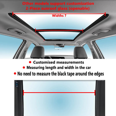 Pare-Soleil de Toit Ouvrant Volkswagen Touran 1T 2011-2015