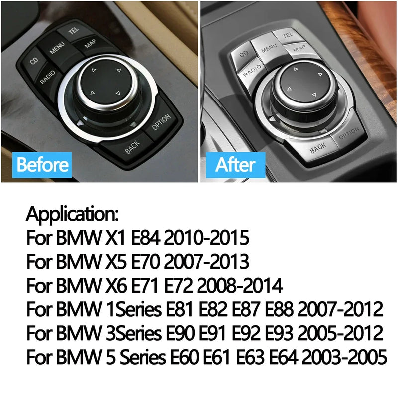 Bouton Molette iDrive CIC BMW E90 E60 X5 E70 — vue d'ensemble