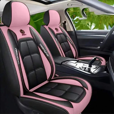 Housse de Siège Auto Cuir Universelle Toutes Saisons