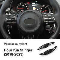 Palettes au Volant Kia Stinger GT 2018-2023 ABS Adhésives
