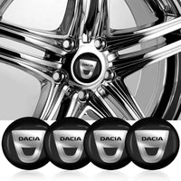 Cache-Moyeux Dacia 60 mm 56 mm Sandero Duster Jogger Lot de 4