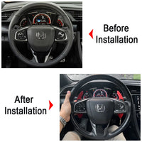 Palettes au Volant Honda Civic Accord CR-V 2018-2021 Aluminium
