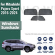 Pare-Soleil Magnétique Mitsubishi Pajero Sport 2016-2024