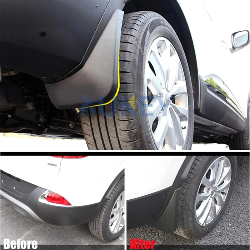 Garde-Boue Renault Kadjar 2015-2022 Bavettes 4 Pièces