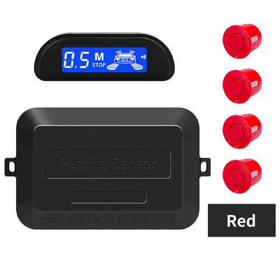 Radar de Recul Hippcron Écran LED 4 Capteurs 22 mm