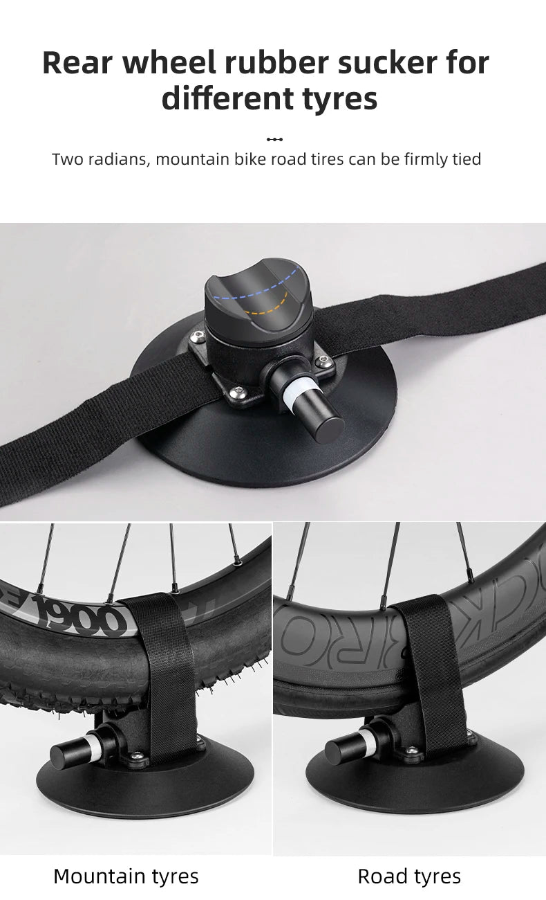 ROCKBROS Porte-Vélo de Toit à Ventouses pour 2 Vélos en Alliage d'Aluminium et Installation Rapide sans Perçage