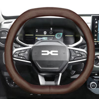 Housse de Volant en Cuir Respirant Ultra-Mince Dacia Sandero Stepway Duster Jogger Bigster Spring Logan