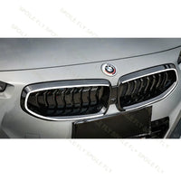 Calandre LED Lumineuse BMW Série 2 G42 Coupé 2021-2026 Double Haricot Noir Brillant