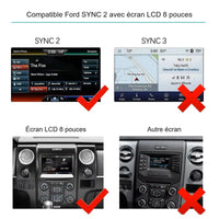 Boîtier CarPlay Sans Fil Ford Sync 2 Focus Fiesta C-Max Explorer F-150