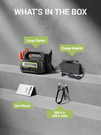 Booster de Batterie 12 V 24 V YESPER Monster Start N1 36 400 mAh