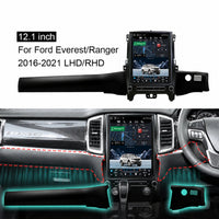 Autoradio Android 14 Ford Ranger Everest 2015-2021 Écran Vertical 12,1 pouces CarPlay GPS