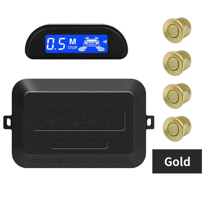 Radar de Recul Hippcron Écran LED 4 Capteurs 22 mm