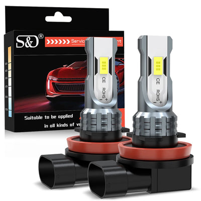 Ampoules LED BMW H8 H11 H4 9005 30000LM Canbus CSP