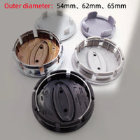 Cache-Moyeux Ford 54mm 56mm 60mm 65mm 68mm Emblème