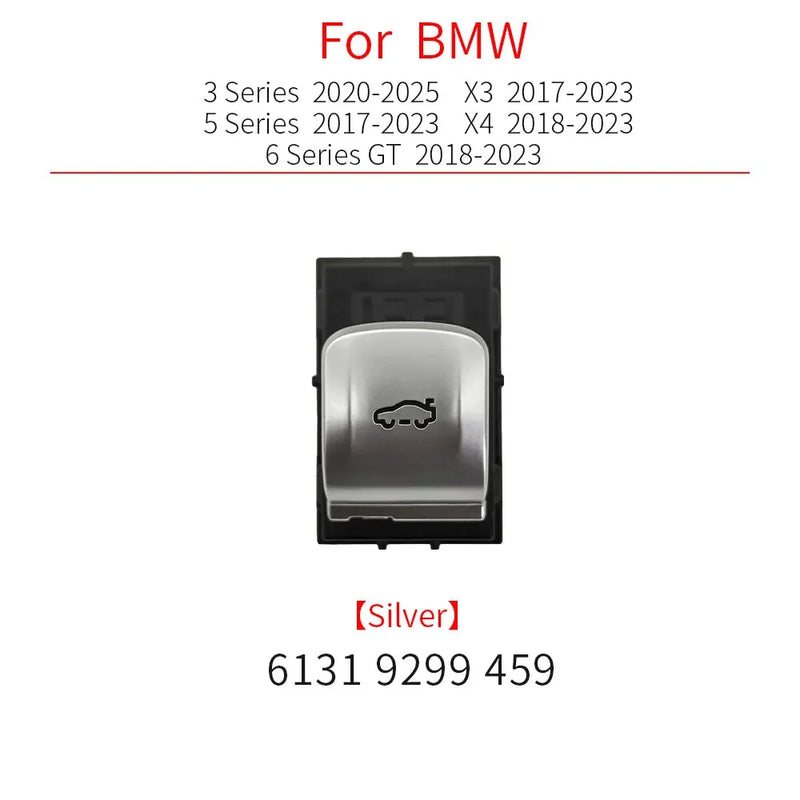 Bouton d'Ouverture de Coffre BMW G20 G30 G05 61319299459 — vue de trois quarts