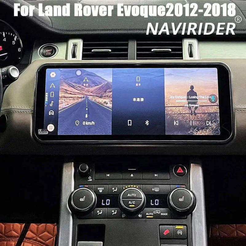 Autoradio Android 15 Land Rover Range Rover Evoque 2012-2018 Écran 12,3 Pouces CarPlay GPS DSP