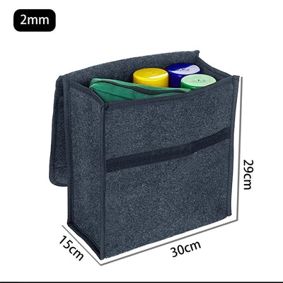 Boîte de Rangement de Coffre Voiture en Feutre