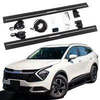 Marchepieds Électriques Rétractables Kia Sportage dès 2022 Aluminium avec Sac de Transport