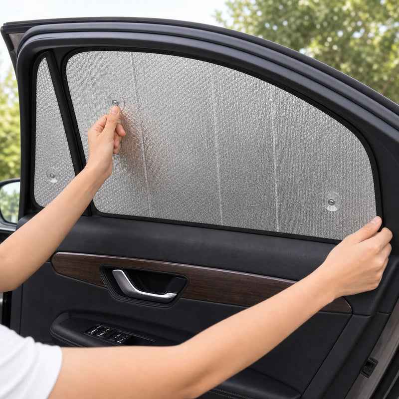 Pare-Soleil Aluminium Sur Mesure Renault Kangoo 2000-2006
