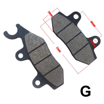 Plaquettes de Frein Moto Quad ATV Scooter 50-250cc