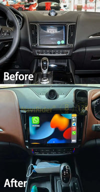 Autoradio Android 14 Maserati Levante 2017-2024 Écran 10,26 pouces CarPlay GPS Bluetooth