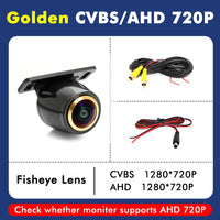 Caméra de Recul AHD 720P Fisheye 170° Avant ou Arrière