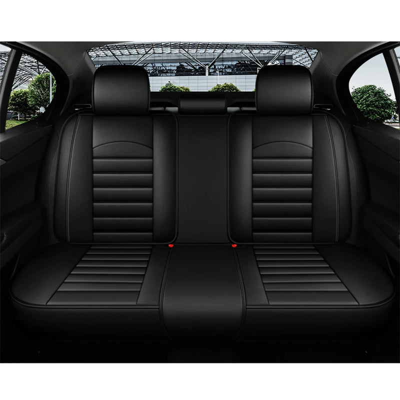Housses de Siège Renault Clio Captur Scénic Cuir Synthétique Lignes Horizontales