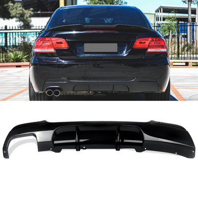 Diffuseur Arrière Noir BMW Série 3 E92 E93 2006-2013