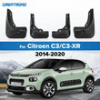 Garde-Boue Citroën C3 2014-2020 Bavettes 4 Pièces