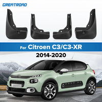 Garde-Boue Citroën C3 2014-2020 Bavettes 4 Pièces