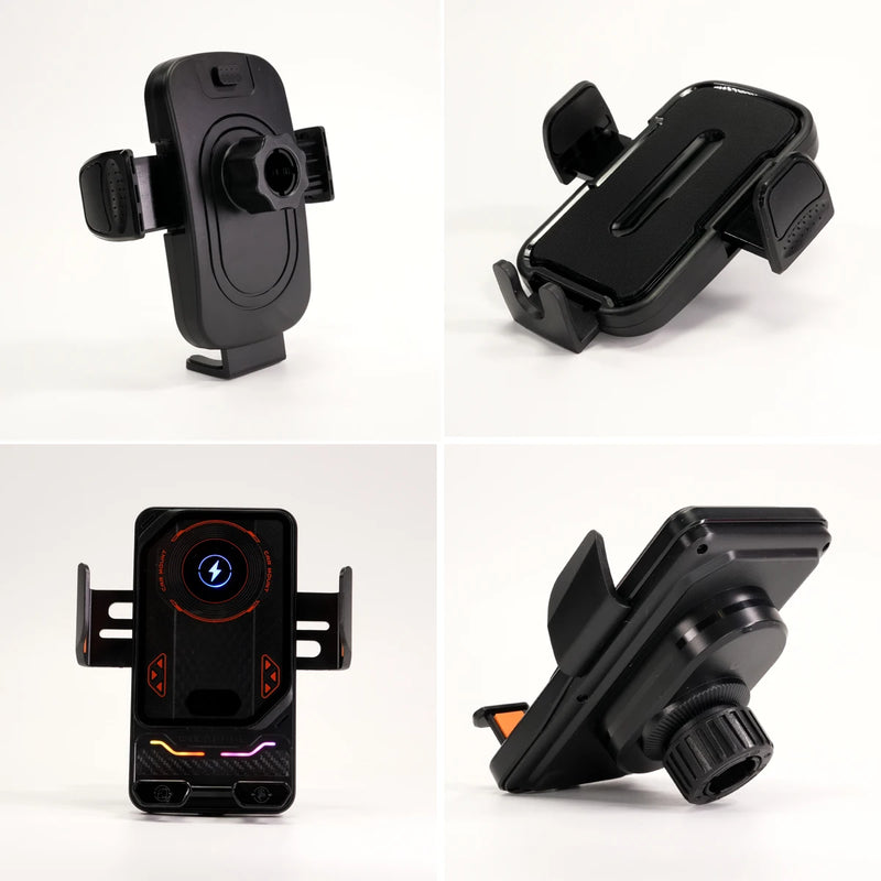Support Téléphone BMW Série 3 E90 E92 E93 2005-2012 avec Chargeur Sans Fil Magnétique Compatible MagSafe