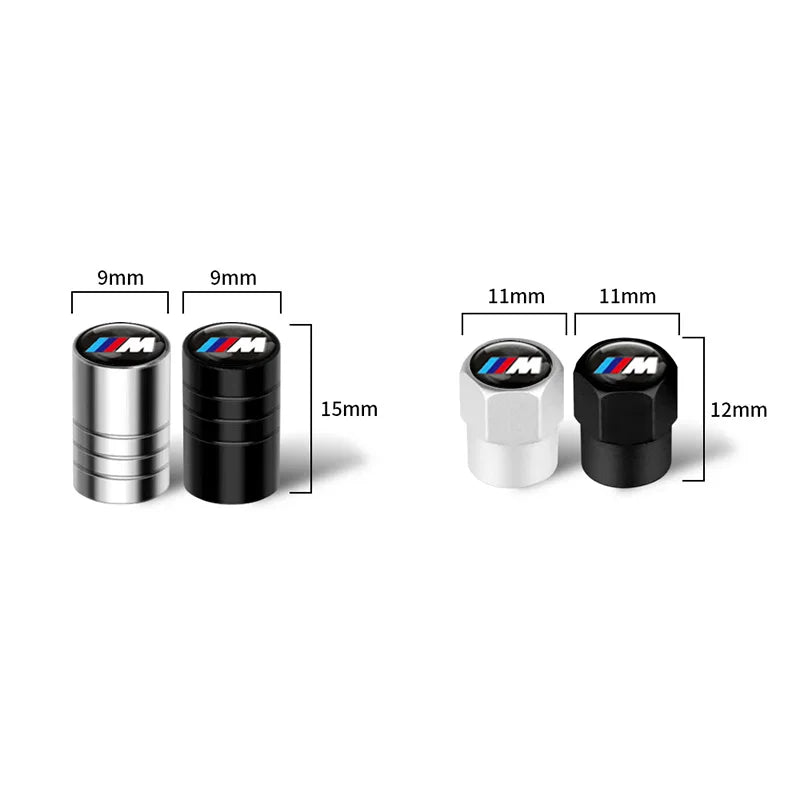 Bouchons de Valve BMW M Sport E46 E90 F30 G20 — vue d'ensemble