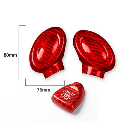 Cache Pommeau de Vitesse Carbone Mini Cooper